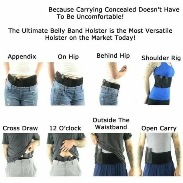 🔥 Last Day Promotion 70% OFF💕 Ultimate Belly Band Holster 🔥 🔥🎁BUY 3 SAVE 15% & FREE SHIPPING(SAVE 15.7$)