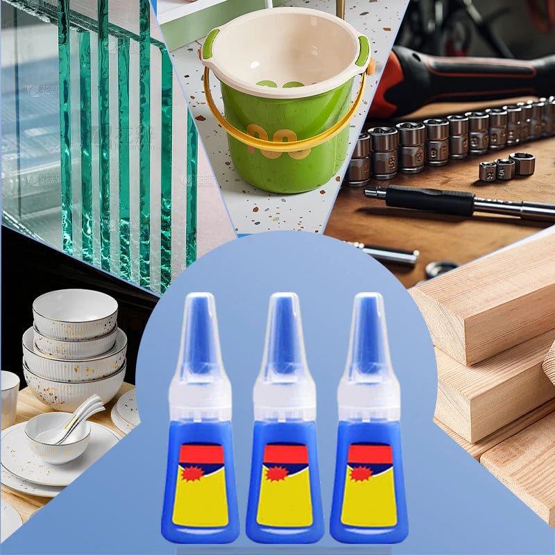 💥LAST DAY SALE 50% OFF💥All Purpose Strong & Fast Glue⚡Buy 2 Get 3 Free