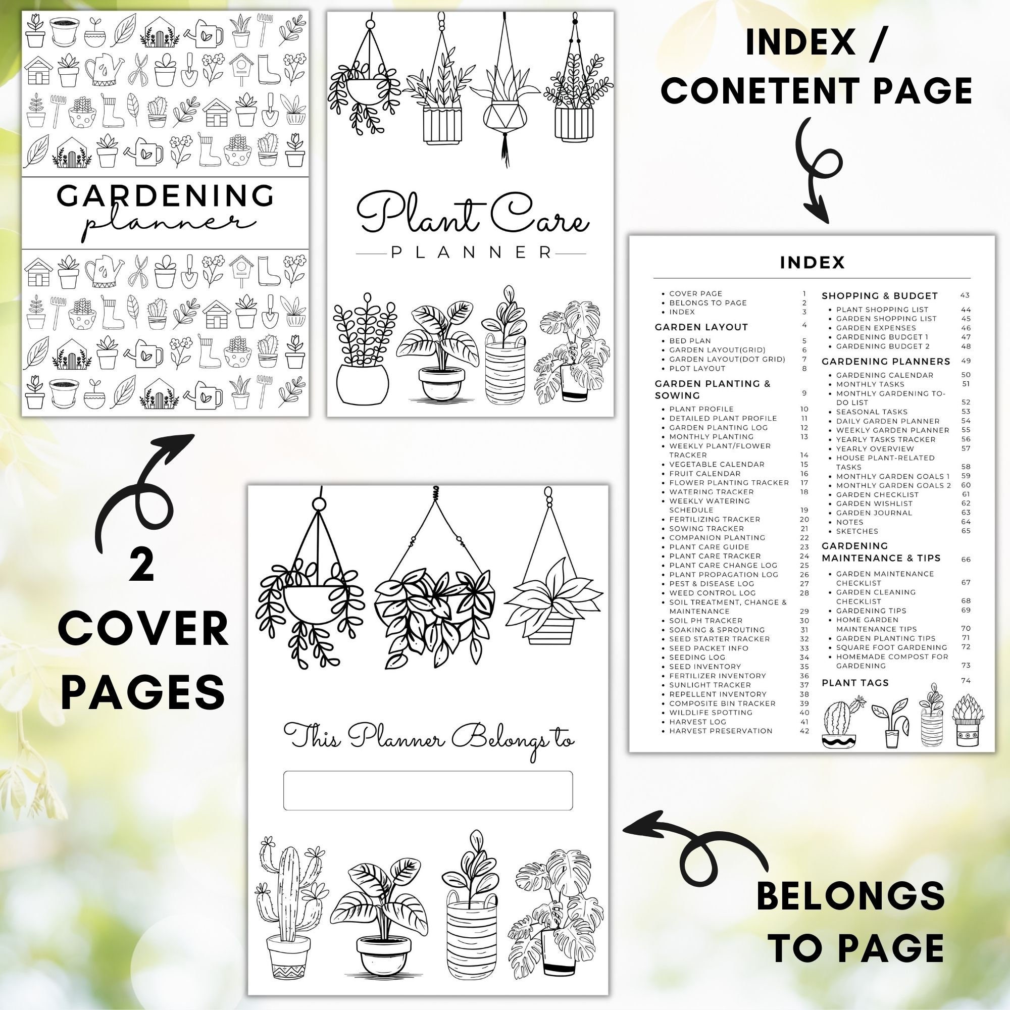 💐Mother's Day Hot Sale 49% OFF🏡Gardening Planner Toolkit