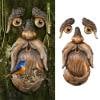 🎖️July 4th Flash Sale: 50% OFF Sitewide! 💕Handmade Tree Faces Garden Decor –Tree Hugger Bird Feeder