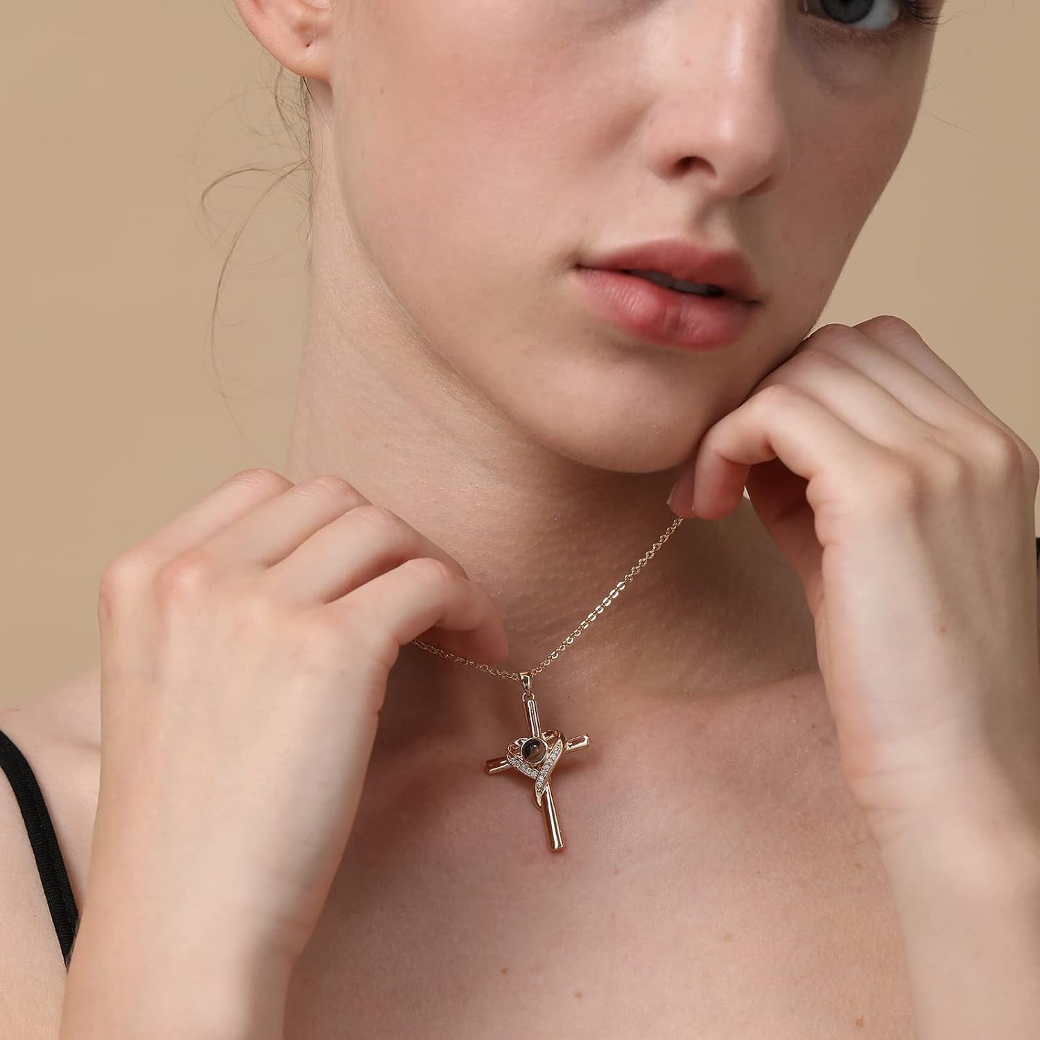 💎Cross Necklace - Say 'I love you' to her❤️