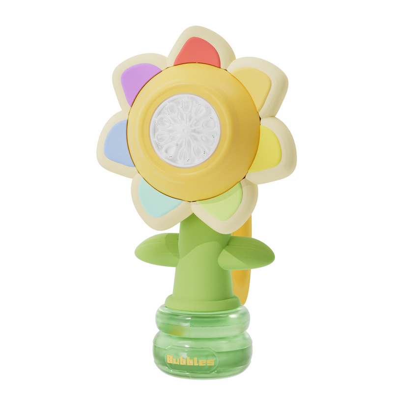 Sunflower Bubble Machine for Kids