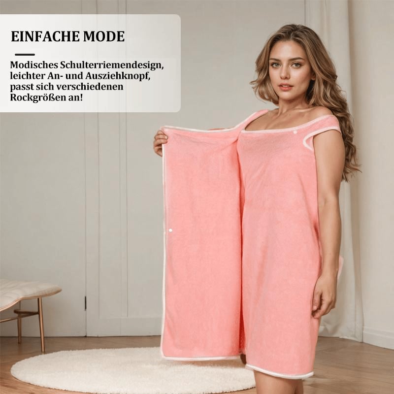 📢Letzter Tag: 49% Rabatt🎁Tragbarer Duschrock für Damen in Übergröße