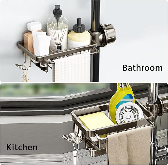 (🔥2024 New Arrival) Kitchen Sink Faucet Organizer