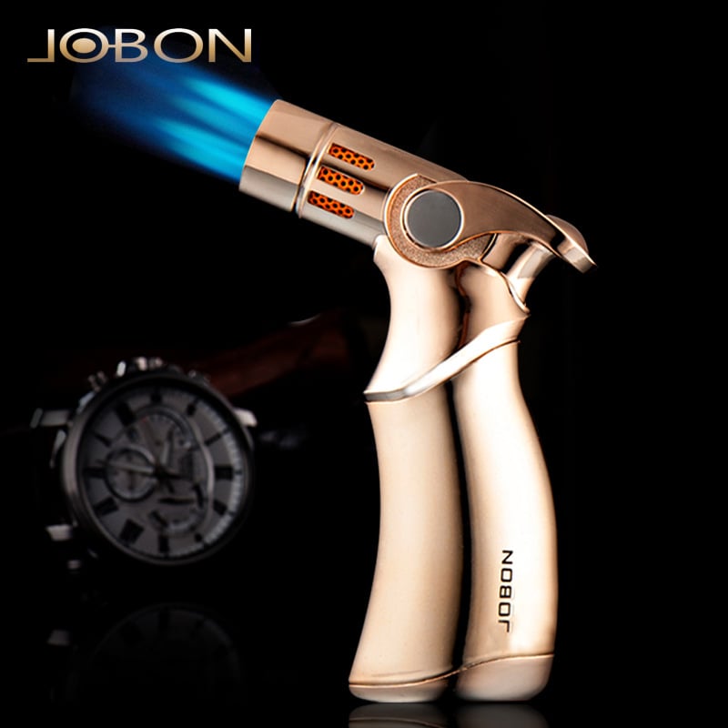 (🌲EARLY CHRISTMAS SALE - 50% OFF) Windproof Straight Torch Blue Flame Lighter