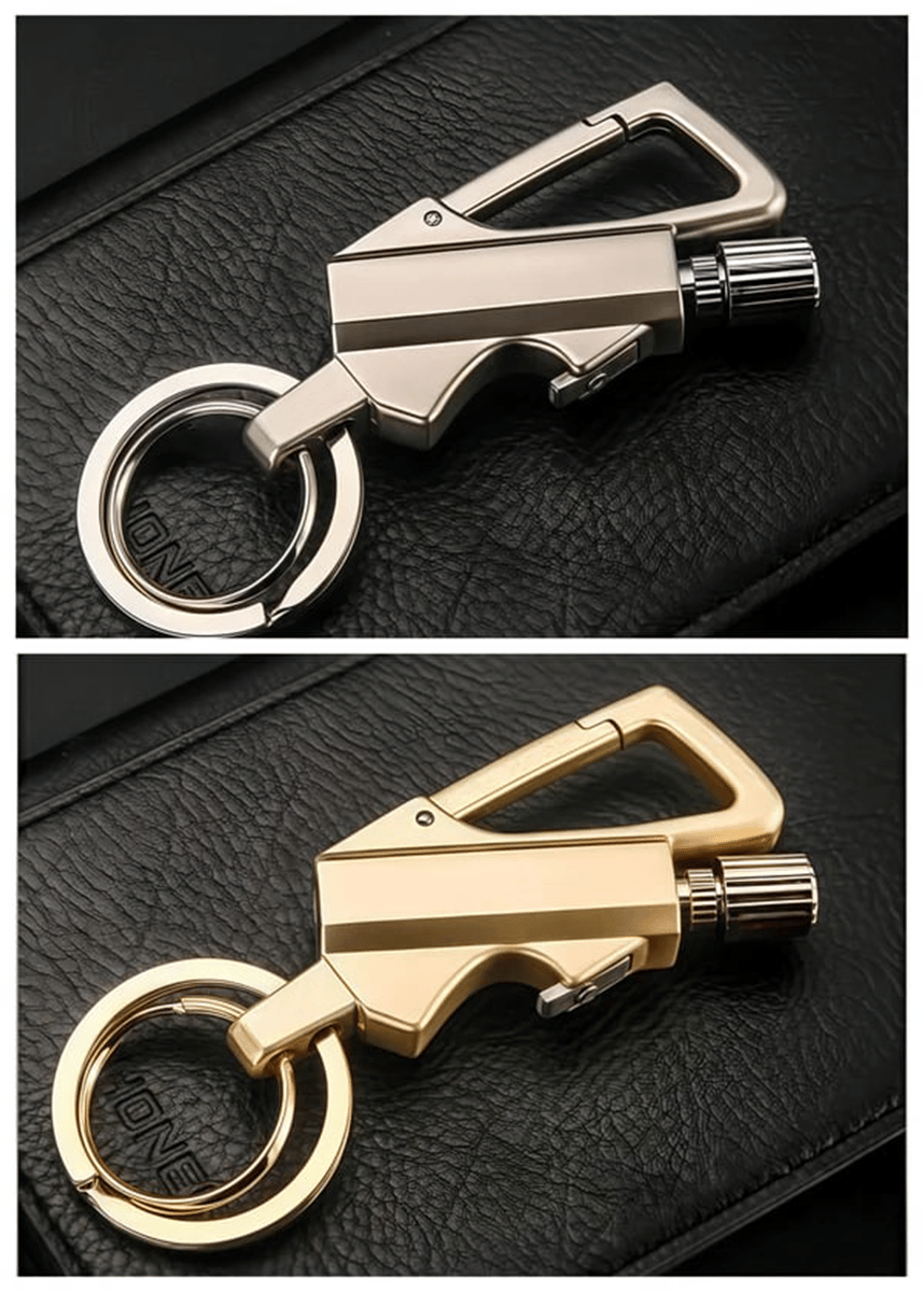 🎁TikTok Last Day Sale - 70% OFF💥Permanent Match Infinity Lighter with Multitool Keychain Bottle Opener