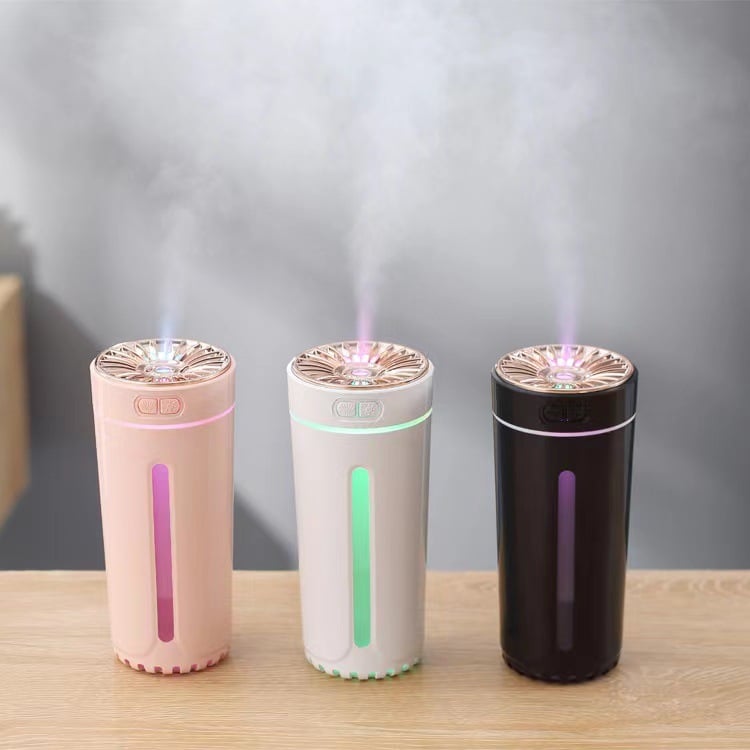 2025🔥Letzter Tag 49 % Rabatt✨Tragbarer, leiser USB-Autodiffusor mit LED-Licht💦