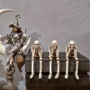 🎁TikTok Last Day Sale - 70% OFF🔥See Speak Hear No Evil Skeleton Figurines