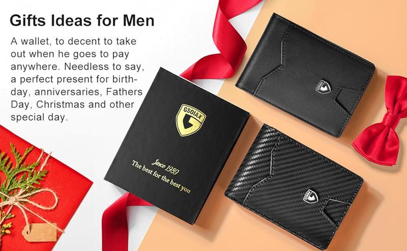🔥Father's Day Sale -49% OFF!-Men's Slim Wallet with RFID Blocking