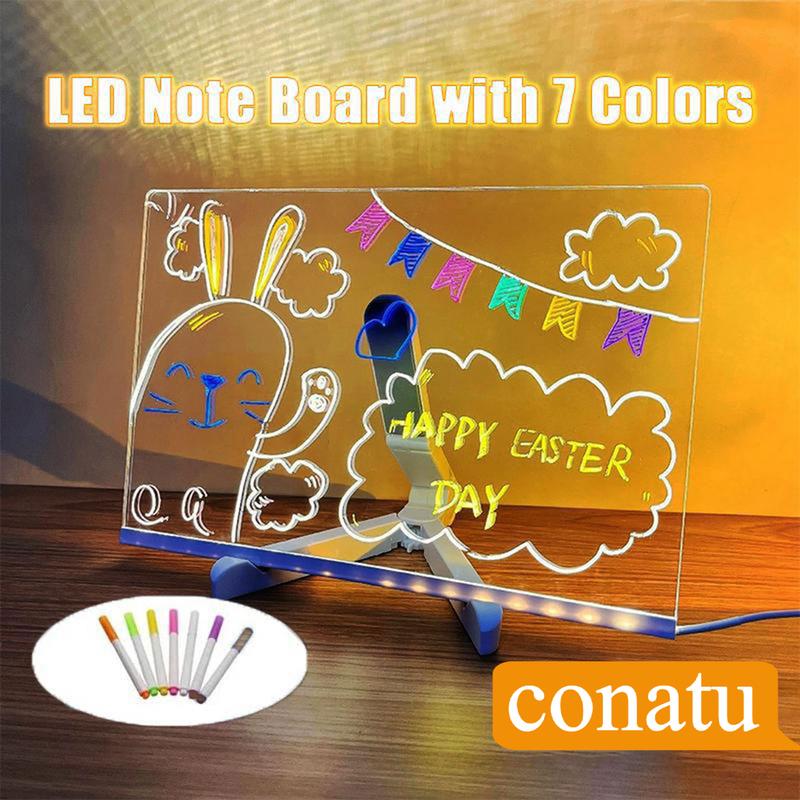 🔥CHRISTMAS SALE 50% OFF🎁Rewritable LED Message Board (come with 7 Pens)