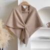 🍂TikTok Fall Sale — Last Day 70% OFF💕Women's Solid Color Wool Blend Shawl☁️