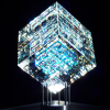 (Last Day Promotion - 50% OFF) Sparkly Crystal Sculpture Table Ornament Magic Chromaticity Cube, BUY 2 FREE SHIPPING