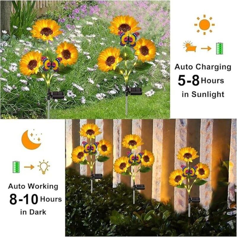 🌻Factory Direct Sales 49% Off - 🌞Solar LED Sunflower Garden Lights