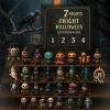 🔥Letzter Tag Verkauf 49% Rabatt🎃31 Nächte voller Schrecken – Halloween Countdown Box mit Figuren