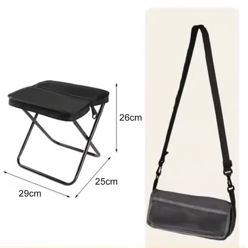 ⏰LAST DAY SALE 50% OFF💥Foldable Stool With Carrying Bag