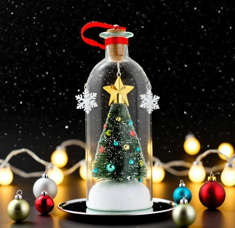 🎄Mr. Santa's Message in a Bottle Christmas Tree🔥