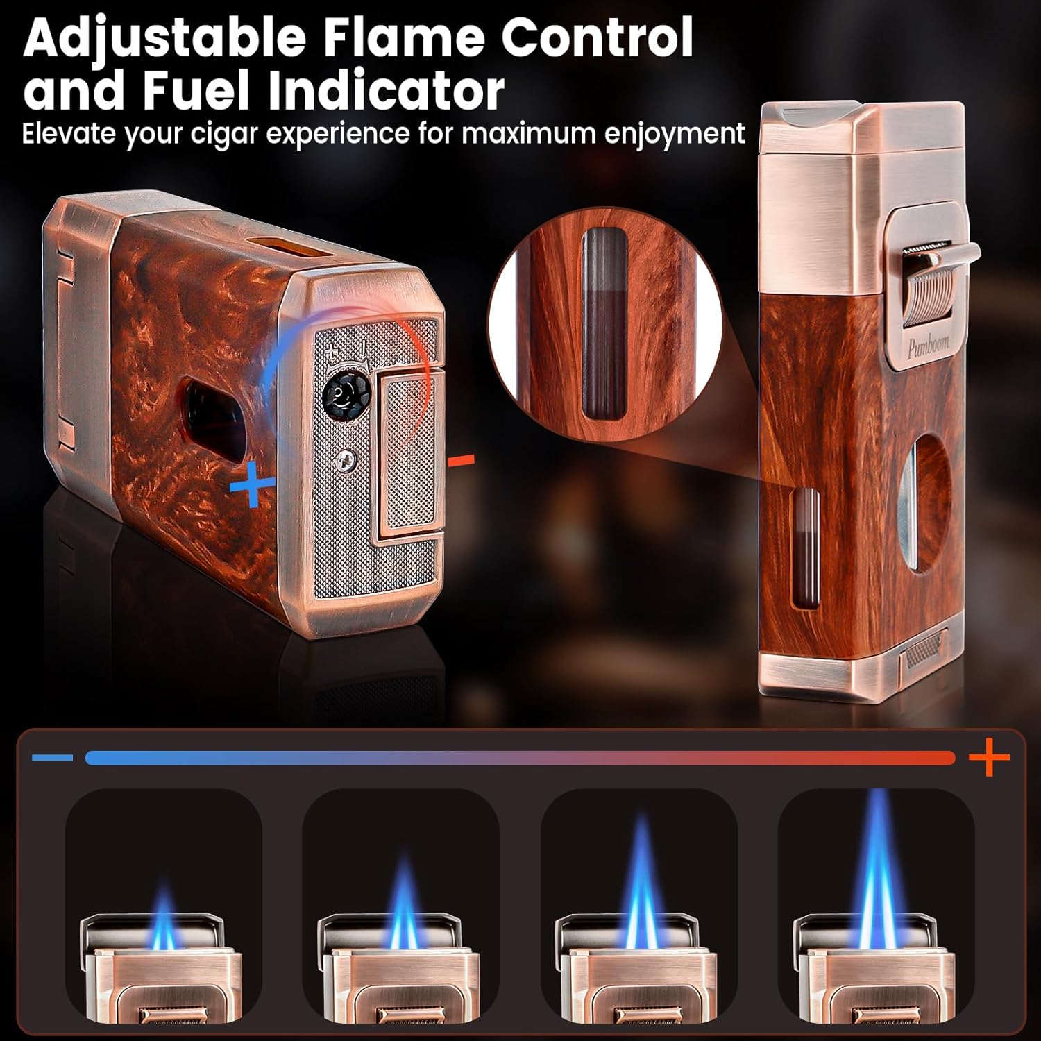 🔥All-in-One Torch Lighter with Built-in Cutter V Cut