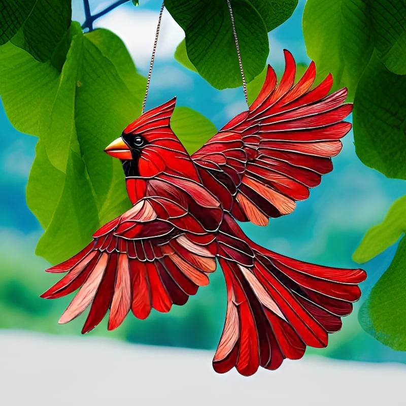 🔥Last Day Promotion 49% OFF-Winged Cardinal Christmas Ornaments