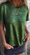 Stamping Short-sleeved T-shirt