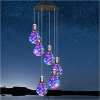 🎁TikTok Last Day Sale - 70% OFF🎉Colorful LED Solar-Powered Light Bulb Wind Chimes
