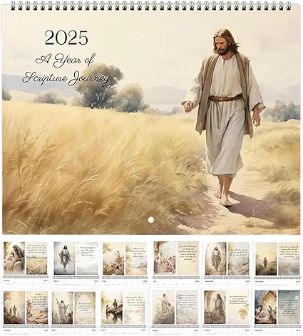 🎄New Year Sale 49% OFF🔥Christianity 2025 Bible Verse Calendar