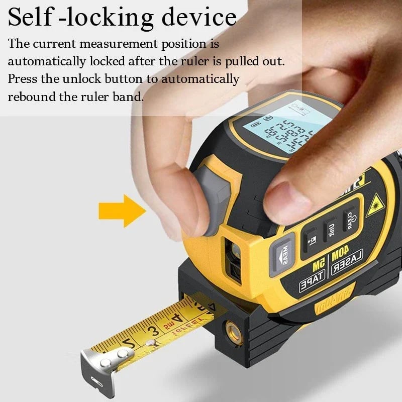 🔥(Last Day Promotion -50% OFF) Measurin Sight 3-In-1 Infrared Laser Tape Measuring, BUY 1 FREE SHIPPING