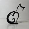 Cat Minimalistic Sculpture