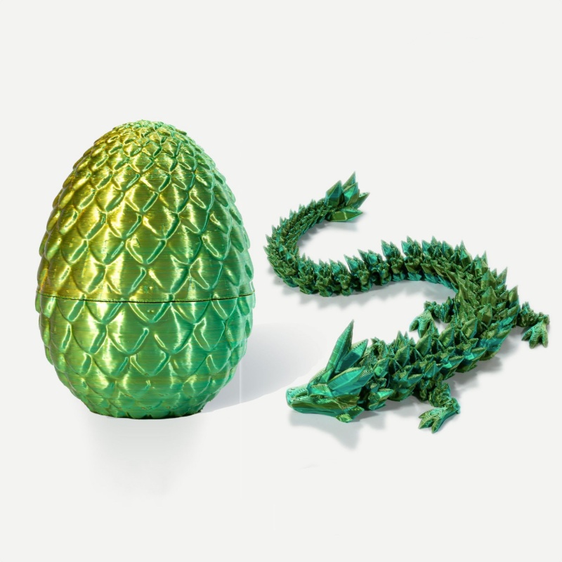 🌲Early Christmas Sale 48% OFF🎁3D-Printed Mythical Pieces Dragon(Includes Eggs) - Buy 3 Save 20% OFF