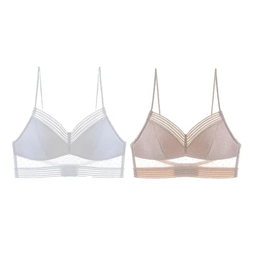 (🔥HOT SALE NOW 50% OFF) Low Back Wireless Lifting Lace Bra