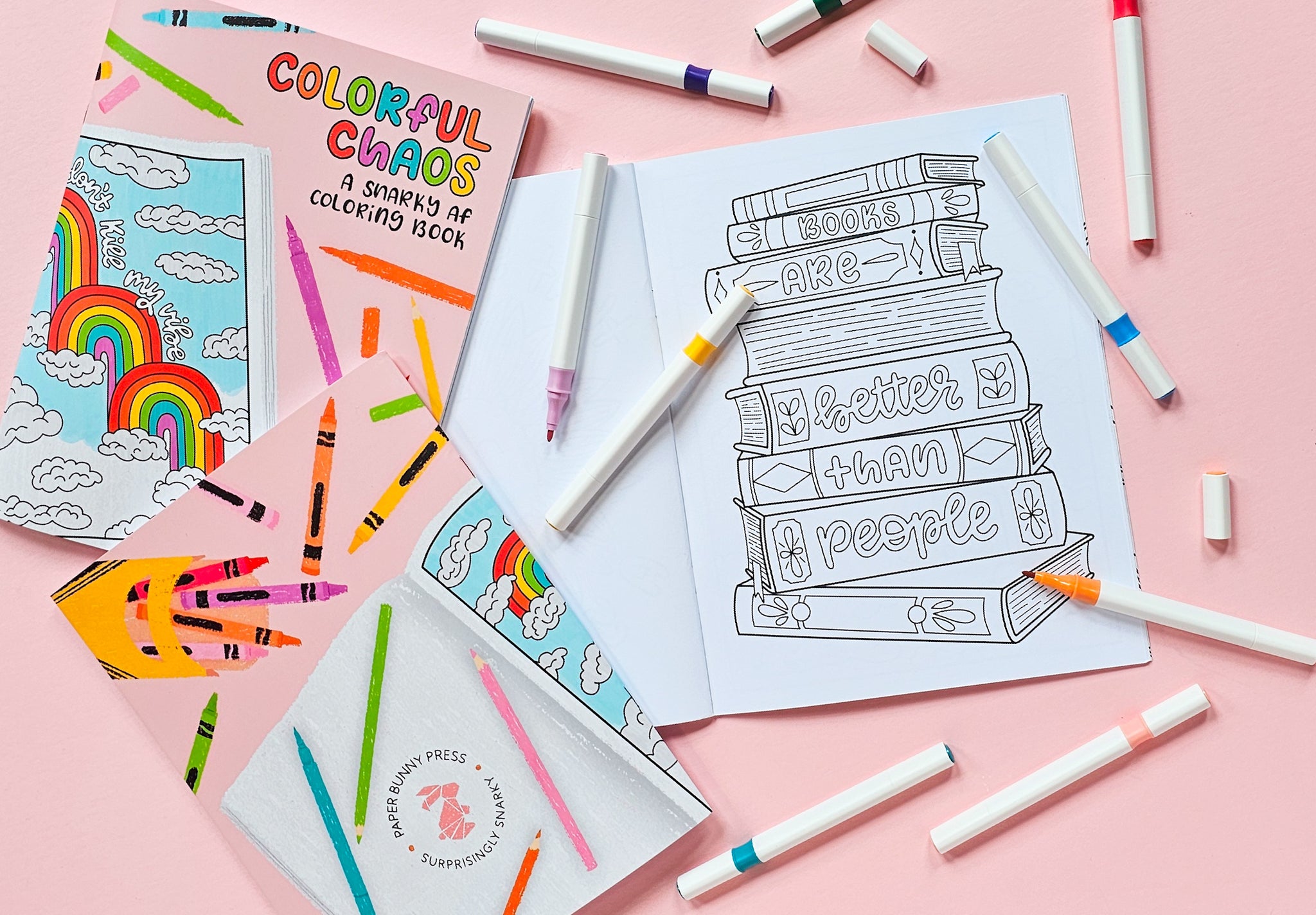 🌈A Snarky Coloring Book | Colorful Chaos