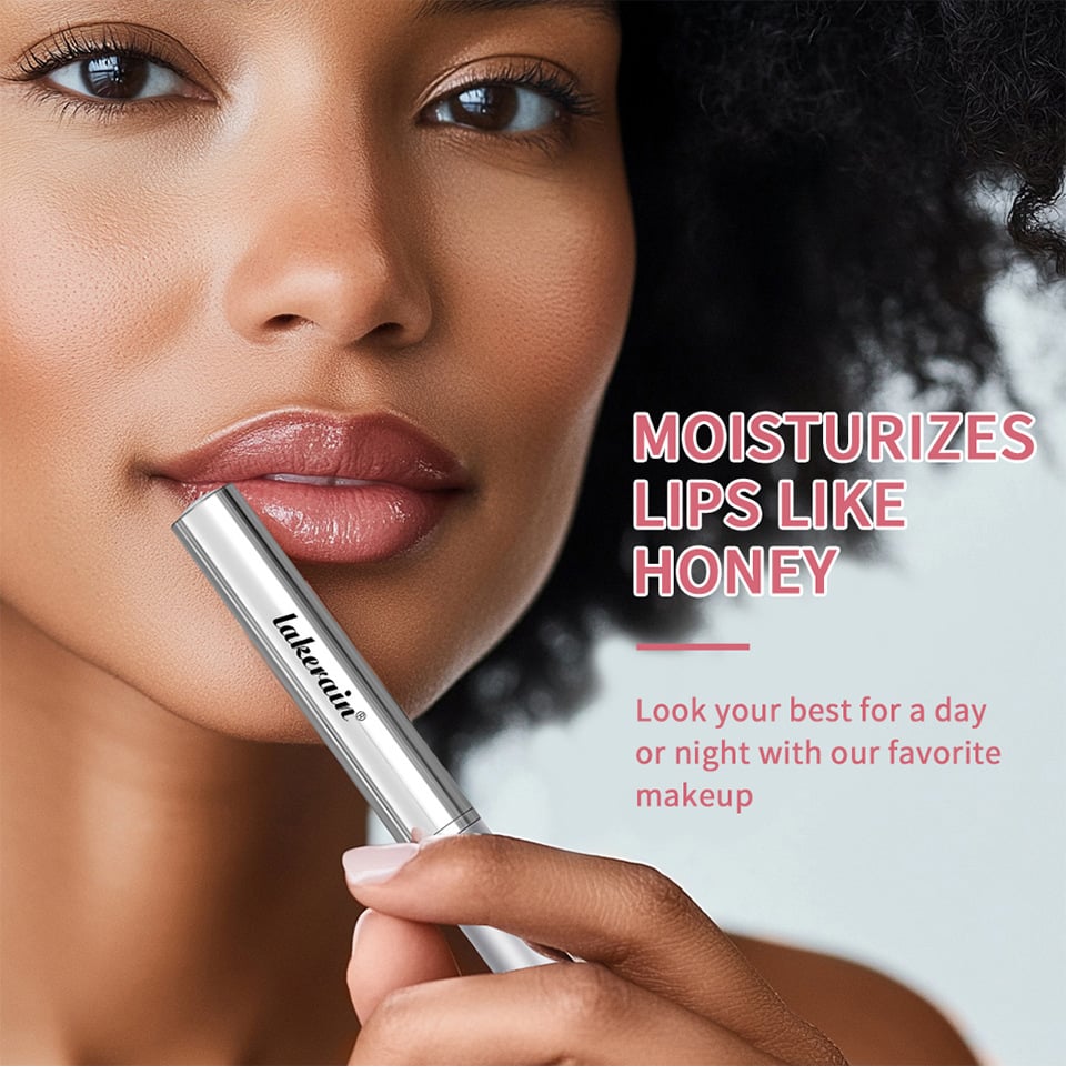 💥Flash Sale🔥Honey Tinted Lipstick – Hydrating Black & Pink Balm with Sheer Shine, Long-Wear Cherry Gloss