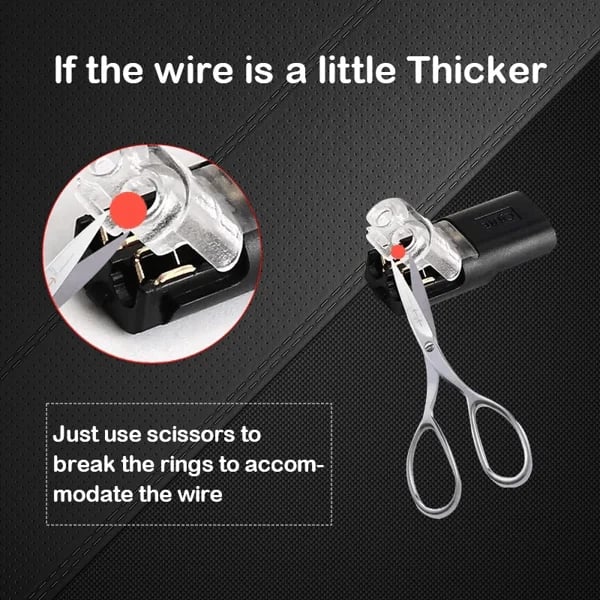 🎁TikTok Last Day Sale - 70% OFF🎉Double - Wire Plug-in Connector With Locking Buckle