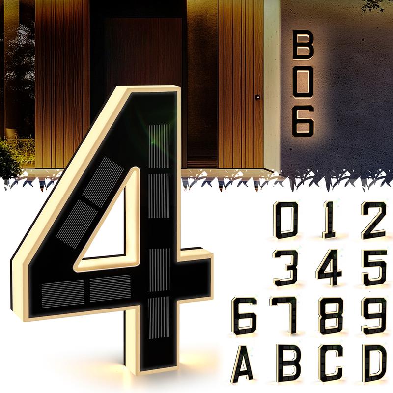 🎁TikTok Last Day Sale - 70% OFF🔥Lighted House Numbers for Outside