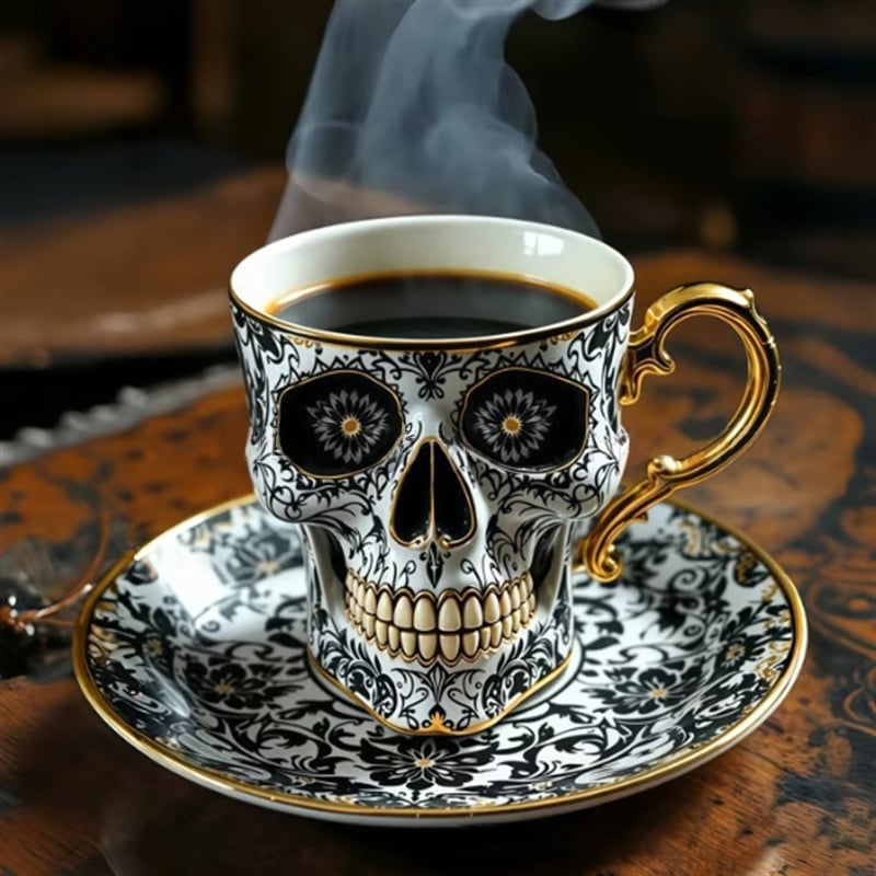 💥LAST DAY SALE 50% OFF💥Royal Skull Coffee Mug