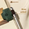 🔥Last Day Promotion 50% OFF🔥Personalized Magnetic Leather Pen Holder Bookmark