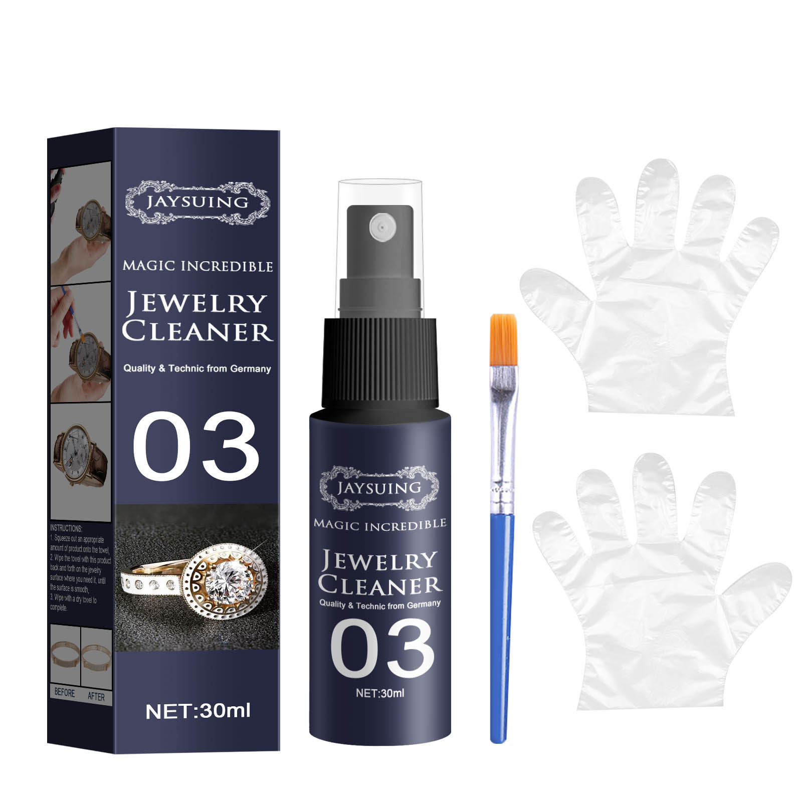 (🔥TikTok Summer SALE) -Jewelry Cleaner Spray