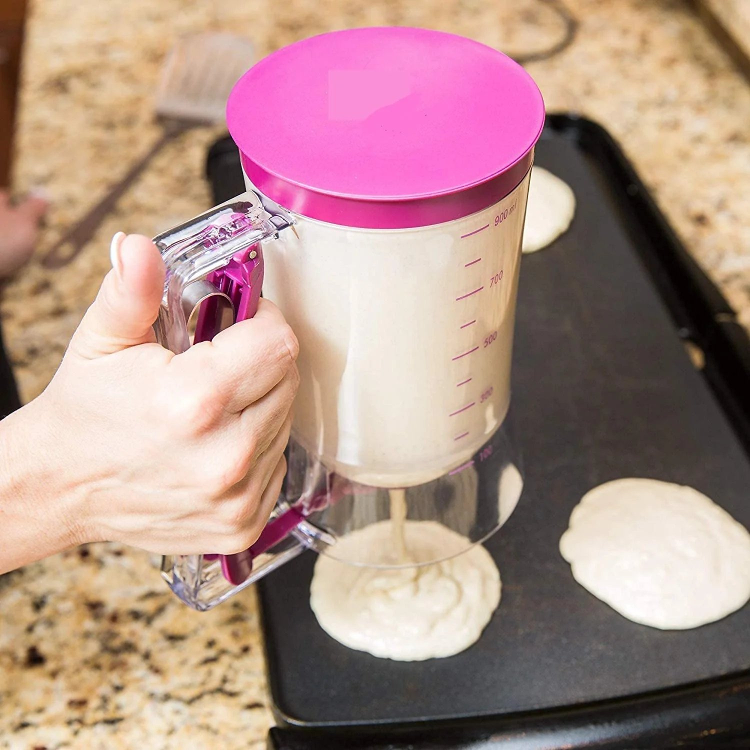 (🌲Early Christmas Sale- 50% OFF) 🧁Batter Cupcake Pancake Cake Separator Dispenser Tool