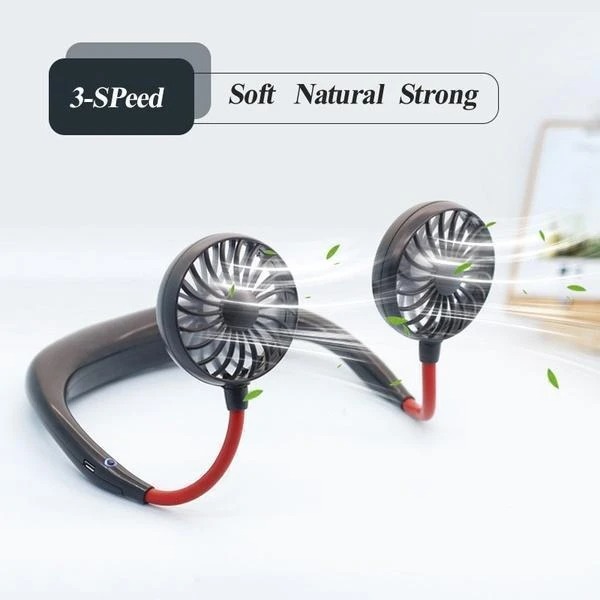 (WOMEN'S DAY PROMOTION-50%OFF)- Portable Hanging Neck Fan