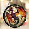 🎄Christmas Gift 50% Off--Acrylic Colorful Dragon Suncatcher Ornament