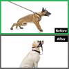 BARKLESS Soft Dog Head Collar, No Pull Training Tool for Small Medium Large Dogs on Walks, Gentle Training Collar and Control for Heavy Pullers, Includes Free Training Guide