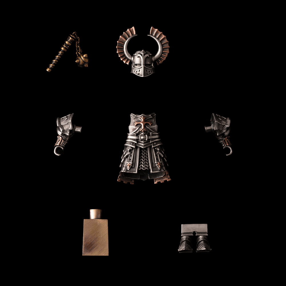 ⏰LAST DAY SALE 50% OFF💥2025 Removable Warlord Knight Magnetic Ornament