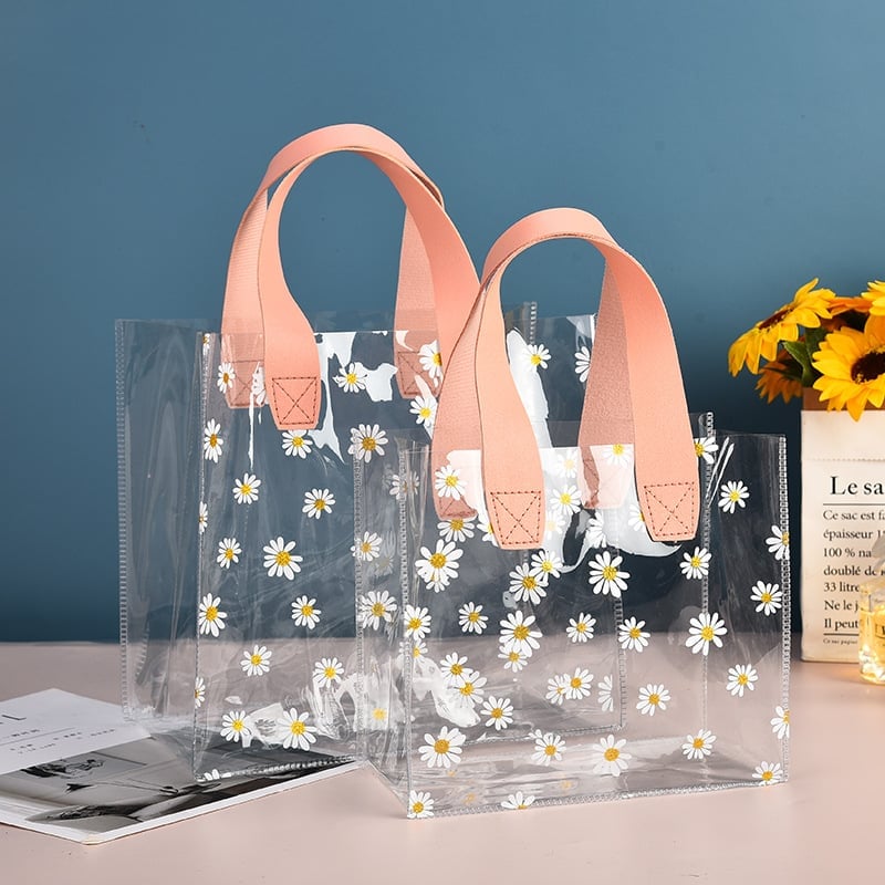 🎁TikTok Last Day Sale - 70% OFF🎉Transparent flower printed gift bag