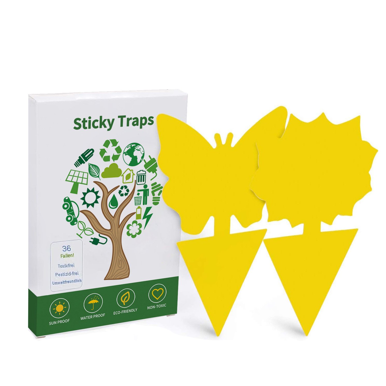 🎁TikTok Last Day Sale - 70% OFF🎉Yellow Insect Traps🦋 – Pest Control for Plants Without Chemicals