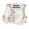 🎁LAST DAY 45% OFF🎁Front hooks, stretch-lace, super-lift, and posture correction – ALL IN ONE BRA!
