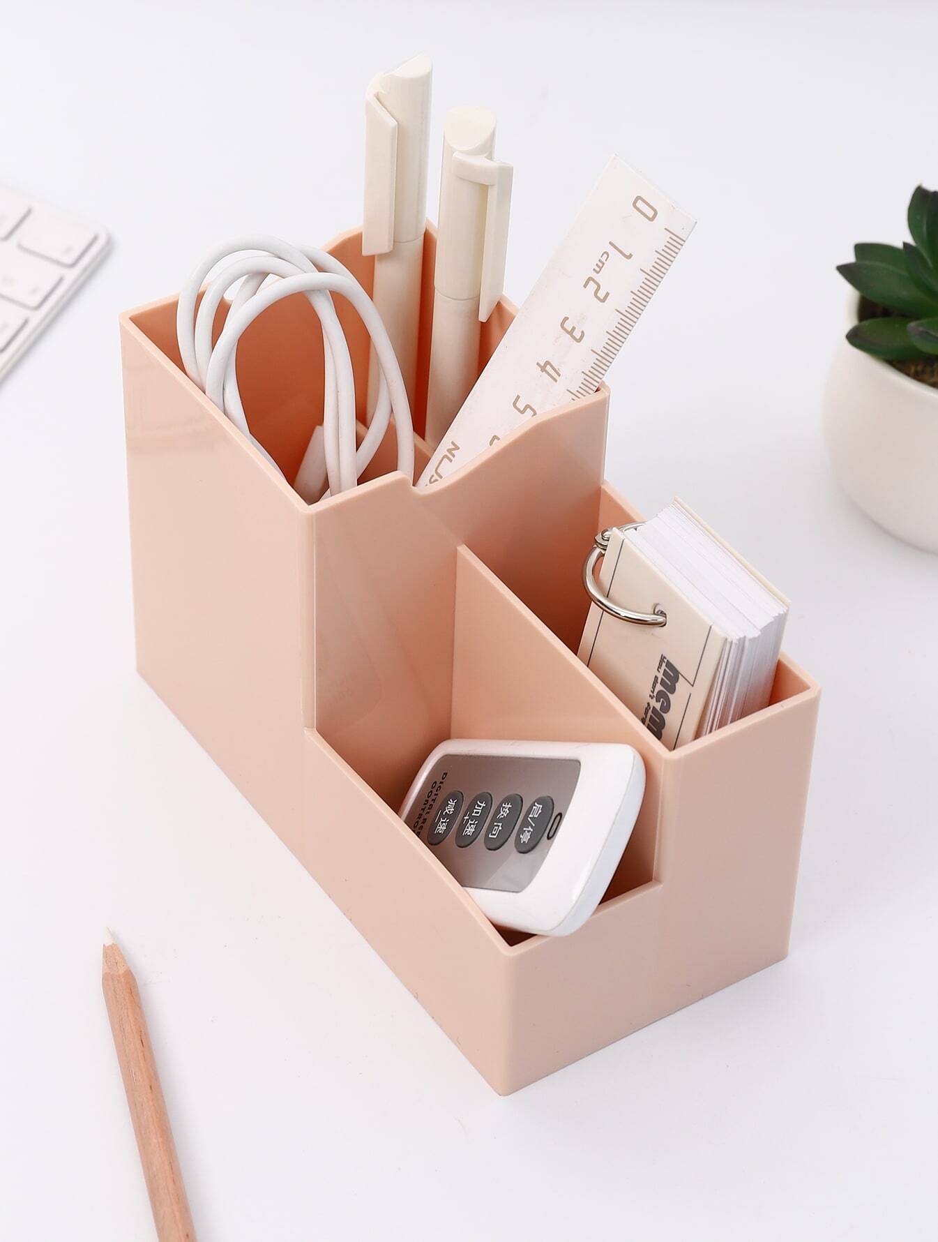 Multi Compartment Pen Holder 1pc