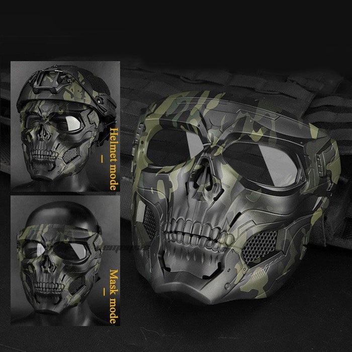 🔥Skull Horror Helmet Mask