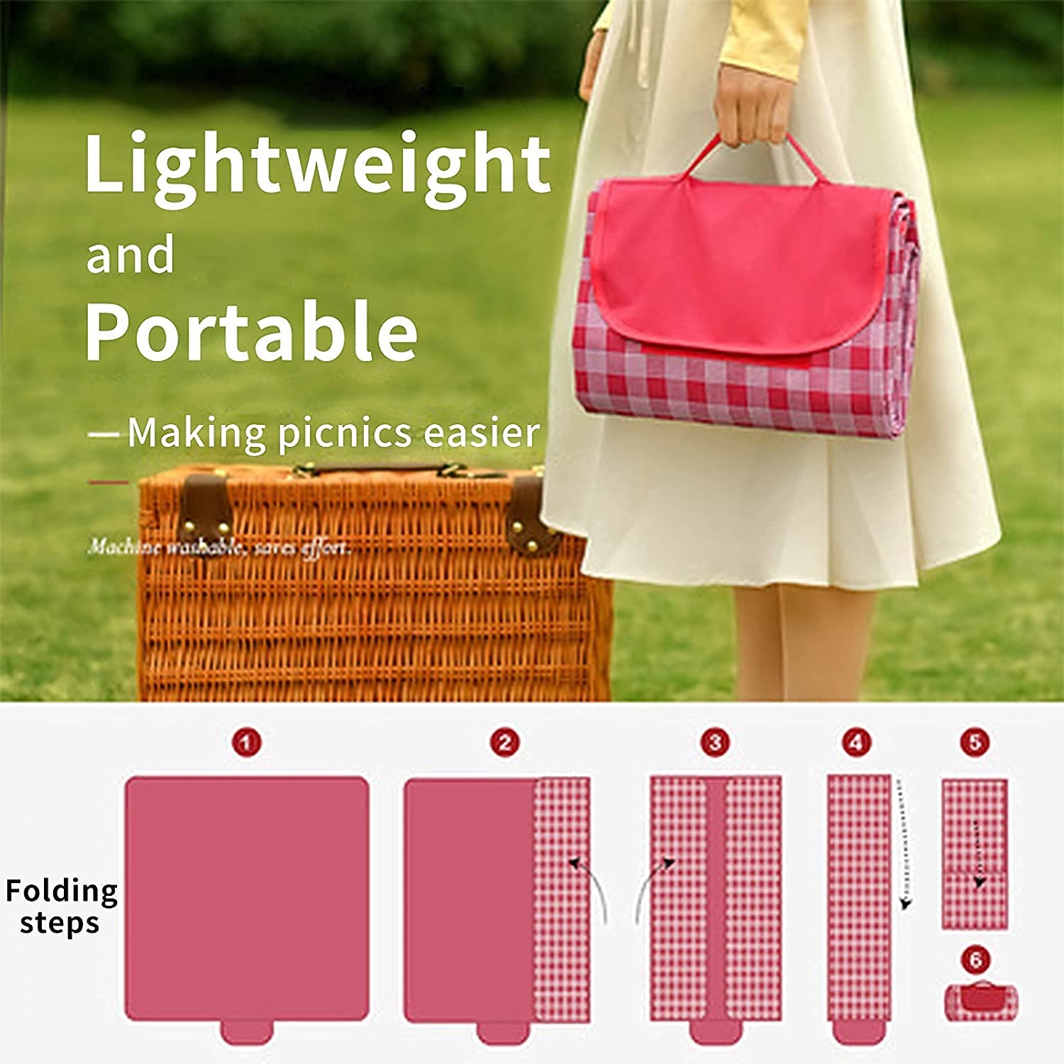 Last Day Promotion 48% OFF - Waterproof Picnic Blankets Extra Large(BUY 2 FREE SHIPPING NOW)