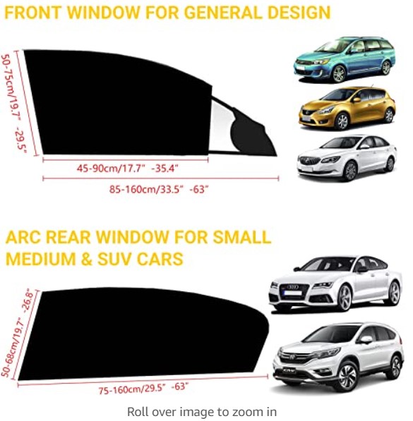 Limited Time Sale 70% OFF🎉-Universal Car Window Screens (Fits all Cars)