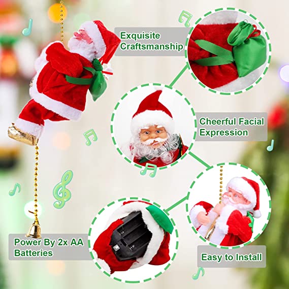 (🎄Christmas Special Offer🔥🔥)Santa Claus climbing rope(BUY 3 FREE SHIPPING)