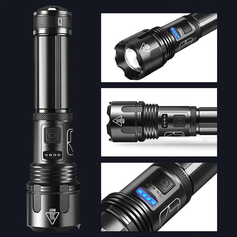 🔥Last Day 49% OFF - 🔦Waterproof Usb Rechargeable Glare Flashlight🔦